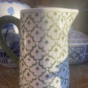 Chinoiserie 9 inch pitcher
